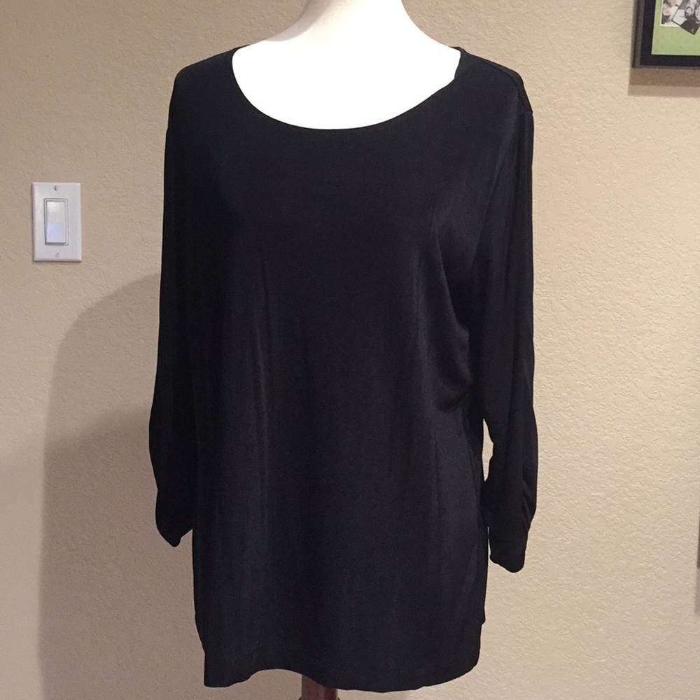 Chico’s Travelers black tunic